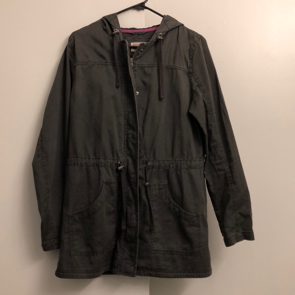 Navy Hooded Jacket